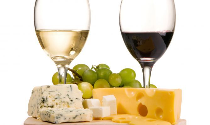 queso y vino
