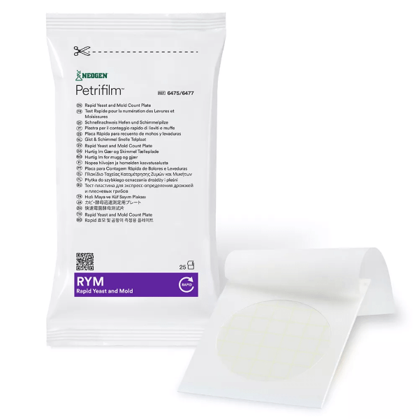 Petrifilmâ„¢ Rapido para Mohos y Levaduras RYM son placas con medio liofilizado para cuantificar mohos y levaduras en solo 48-60 horas y sin necesidad de confirmaciÃ³n. Medio listo para usar con larga vida Ãºtil