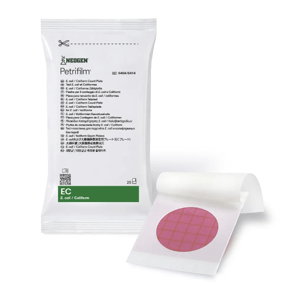 Petrifilmâ„¢ E.coli/Coliformes ECC son placas con medio liofilizado para cuantificar E.coli y bacterias coliformes en solo 24 horas y sin necesidad de confirmaciÃ³n. Medio listo para usar con larga vida Ãºtil