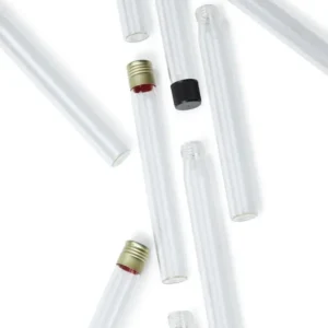 Tubo de vidrio a rosca 11 mL