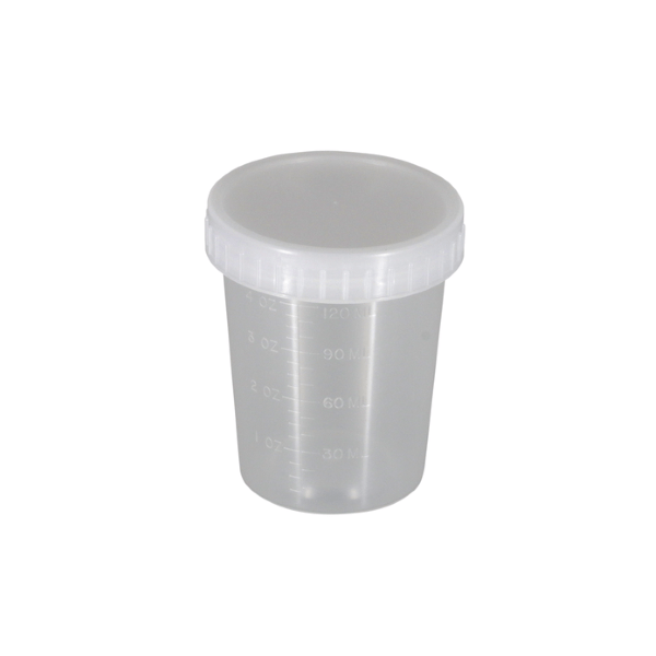 Vasos con tapa (125/pack)
