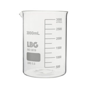Vaso forma baja, 5000 ml, LBG 3.3