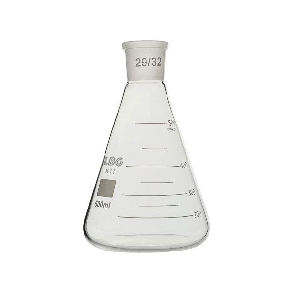 Matraz Erlenmeyer esmerilado 24/29, LBG 3.3, 1000 ml