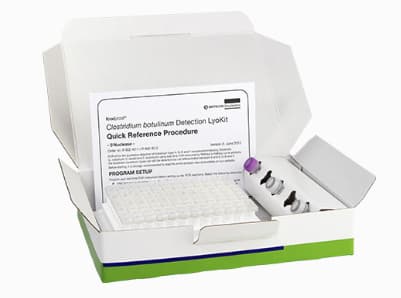 Foodproof Clostridium botulinum Lyokit es un kit liofilizado para la detecciÃ³n de de todas las toxinas botulÃ­nicas A