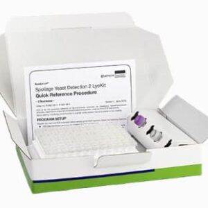 Foodproof Yeast Detection Lyokit 2 es un kit liofilizado para la detecciÃ³n de las mayores especies de levaduras tÃ­picas en bebidas