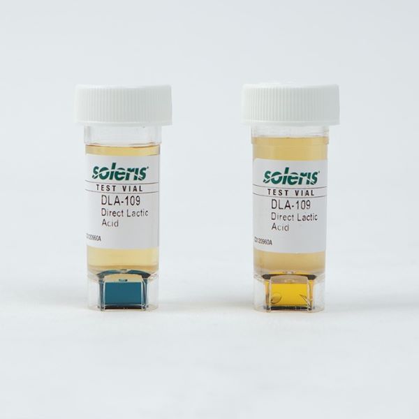 El vial directo para Ã¡cido lÃ¡ctico DLA de 9 mL permite detectar la contaminaciÃ³n por bacterias en alimentos. Cambios en el color de un indicador indican la presencia de microorganismos