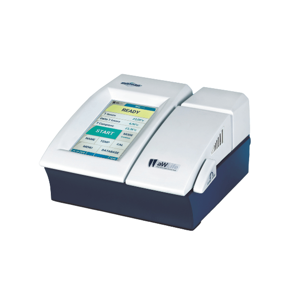 El medidor de la actividad de agua WATERLAB detecta aw