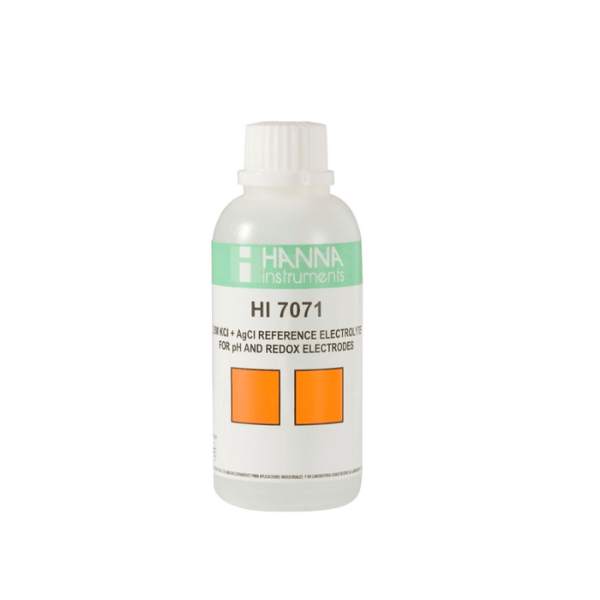 SoluciÃ³n de relleno para electrodos de pH y ORP de uniÃ³n simple