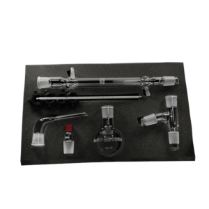 Este kit de destilación destaca por su resistencia térmica