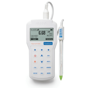 El pHmetro se suministra completo con todo lo necesario para comenzar a medir de inmediato. Incluye el electrodo FC2133 especÃ­fico para mediciones en yogur. TambiÃ©n se proporcionan soluciones de calibraciÃ³n de pH 4.01 y 7.01