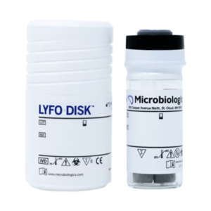 Los LYFO DISKâ„¢ son pellets de un determinado microorganismo envasado en un vial de vidrio que contiene 6 pellets de una sola cepa. Para su uso
