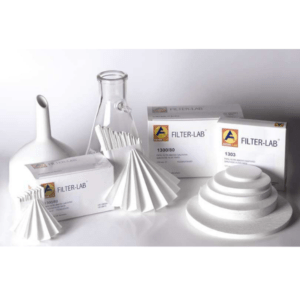 Papel Filtro Plegado Cualitativo 1300 80gr  Ø150Mm