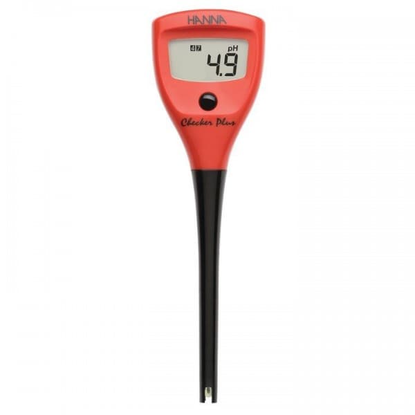 El Tester pHÂ con electrodo renovable proporciona una lectura precisa del pH