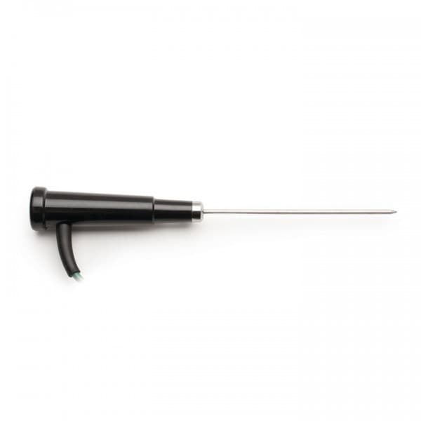 La sonda de temperatura termopar tipo K cuenta con un cuerpo de acero inoxidable