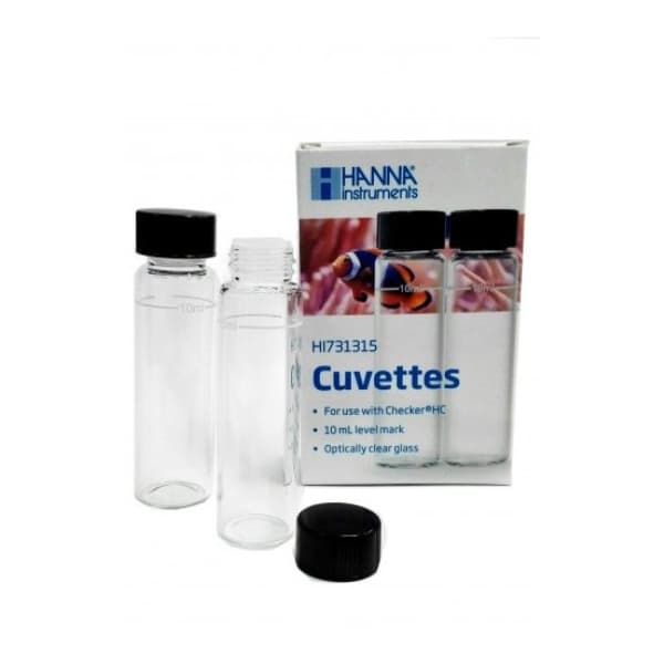 Cubetas de cristal y tapas de cubetas.
