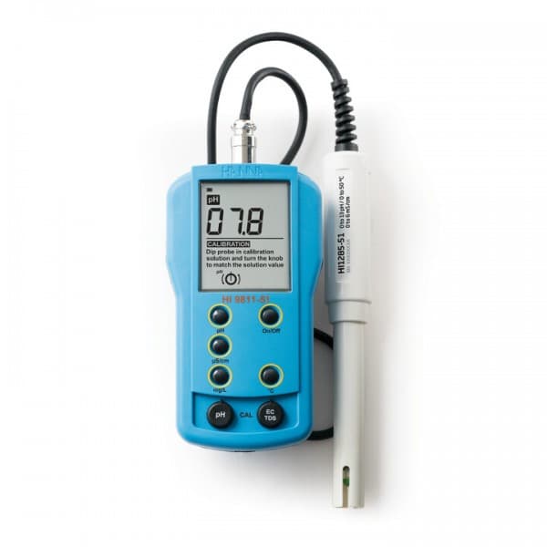 Medidor multiparamÃ©trico para mediciÃ³n de pH