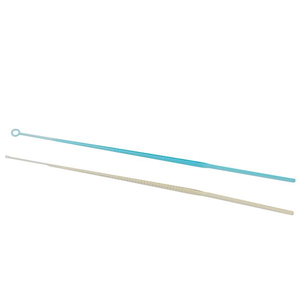 Asas de siembra calibradas, 1 µl, color blanco, estéril