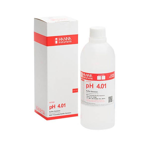 La HI7004L es una soluciÃ³n tampÃ³n de pH 4