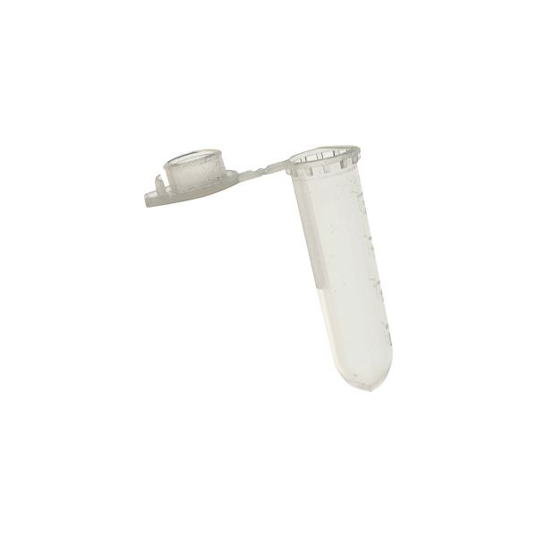 Microtubos de centrífuga fondo redondo con tapa, 2 ml, PP