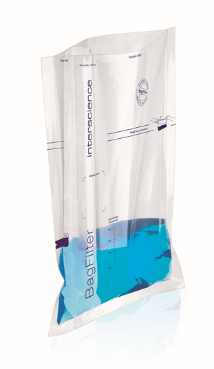 Bolsas para Stomacher con filtro lateral no tejido perfectas para el pipeteo de volumen de 400mL