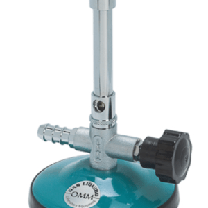 Mechero Bunsen con llave para butano y propano