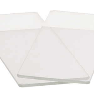 Portaobjeto con cantos biselados y banda mate dos caras Premium Line, 75 x 25 mm (1,0 - 1,2)