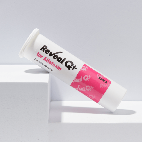 RevealÂ® Q+ para Aflatoxina para el anÃ¡lisis cuantitativo de aflatoxinas en granos y productos derivados de granos.