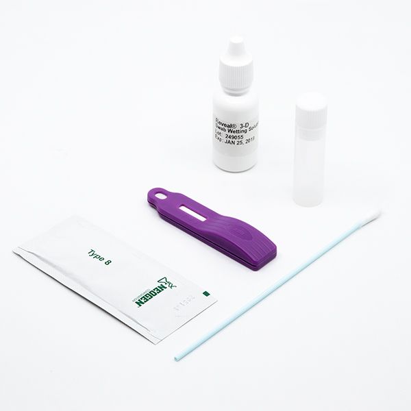 Reveal® 3-D para huevo para el análisis de muestras ambientales mediante hisopos y enjuagues de limpieza in situ.