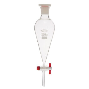 Embudo de decantación cónico con llave de PTFE, 1000 ml, GLASSCO