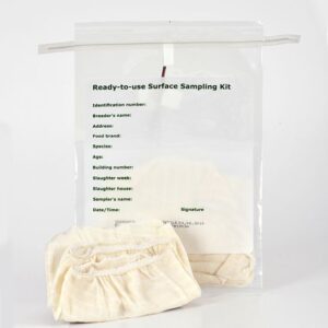 SurfACE™ Boot Cover Swabs in Twirl-Tie Bag with BPW - 2+3 pairs