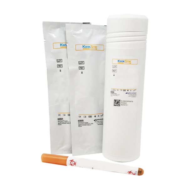 El KWIK STIK™ Aspergillus brasiliensis ATCC® 16404™ contiene un pellet de microorganismos liofilizados