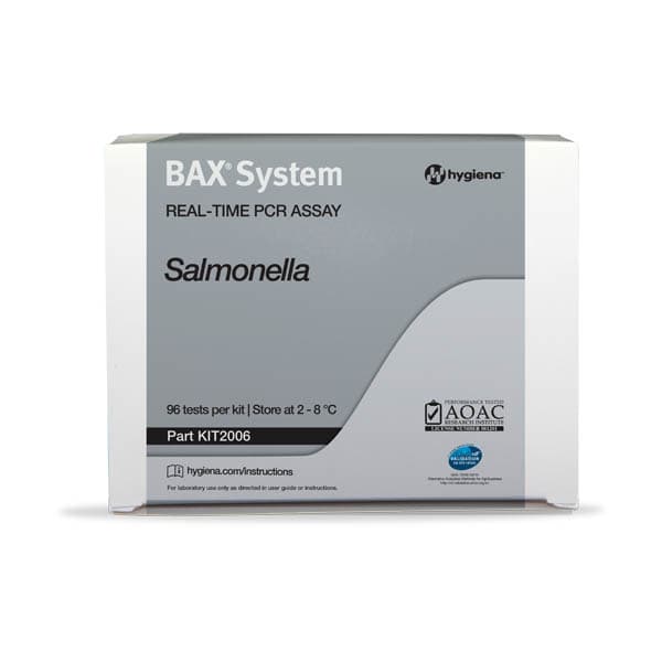 El BAX System Q7 Salmonella 2 es un ensayo de PCR Real Time para la detecciÃ³n de Salmonella en alimentos
