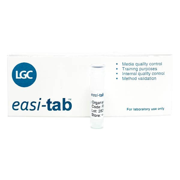 El Easi-Tabâ„¢ ATCCÂ® 11994 Listeria Monocytogenes aprox 50 ufc/MR son lentÃ­culas liofilizadas que se usan como material de referencia para el anÃ¡lisis del microorganismo en cuestiÃ³n. Para mÃ¡s informaciÃ³n contactar con Bioser en el 932264477