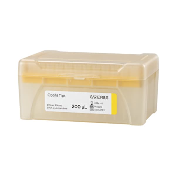 Las puntas Optifit garantizan un ajuste perfecto y un sellado hermético en las pipetas Sartorius