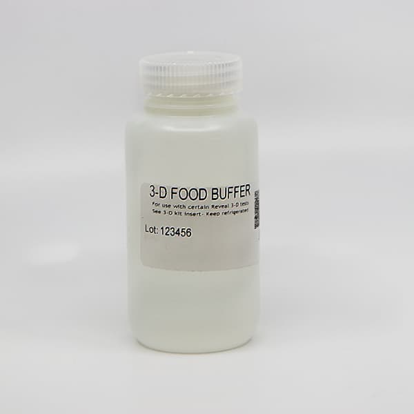 El nuevo tampÃ³n de Alimentos Reveal 3-D de Neogen amplÃ­a las capacidades de ciertos productos Reveal 3-D para incluir la detecciÃ³n de productos alimenticios e ingredientes. Este mÃ©todo cualitativo utiliza este buffer