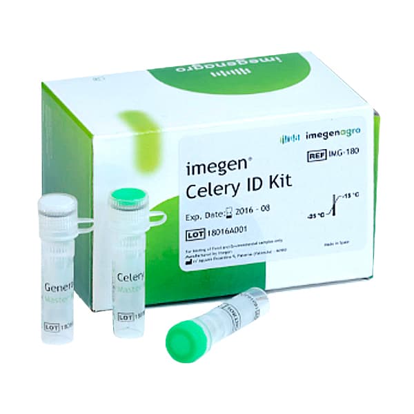 El kit Imegen Celery ID permite determinar la presencia de ADN de apio apium graveolens en cualquier alimento. Para mÃ¡s informaciÃ³n contactar con Bioser en el 932264477