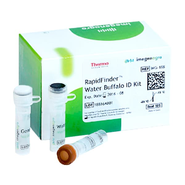 El Imegen Water Buffalo ID Kit permite determinar la presencia de ADN de bÃºfaloÂ Bubalus bubalis en cualquier alimento. Para mÃ¡s informaciÃ³n contactar con Bioser en el 932264477