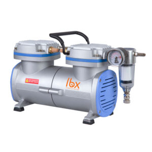 Bomba de vacío LBX V50 con regulador-vacuómetro, 90 l/min, 85 mbar, enchufe EU