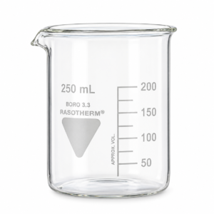 Vaso de Precipitados 250 mL, Forma Baja