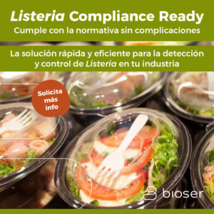 Listeria Compliance Ready solución de Bioser para nueva normativa Listeria