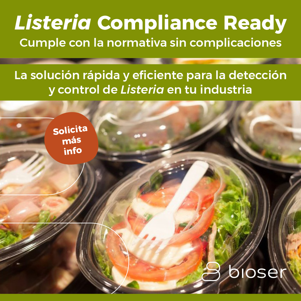Listeria Compliance Ready solución de Bioser para nueva normativa Listeria