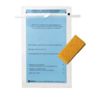 STERISPONGE con Agua peptonada al 10% de Neutralizante