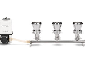 Colector Microsart de 3 puestos, 500 ml, acero inoxidable